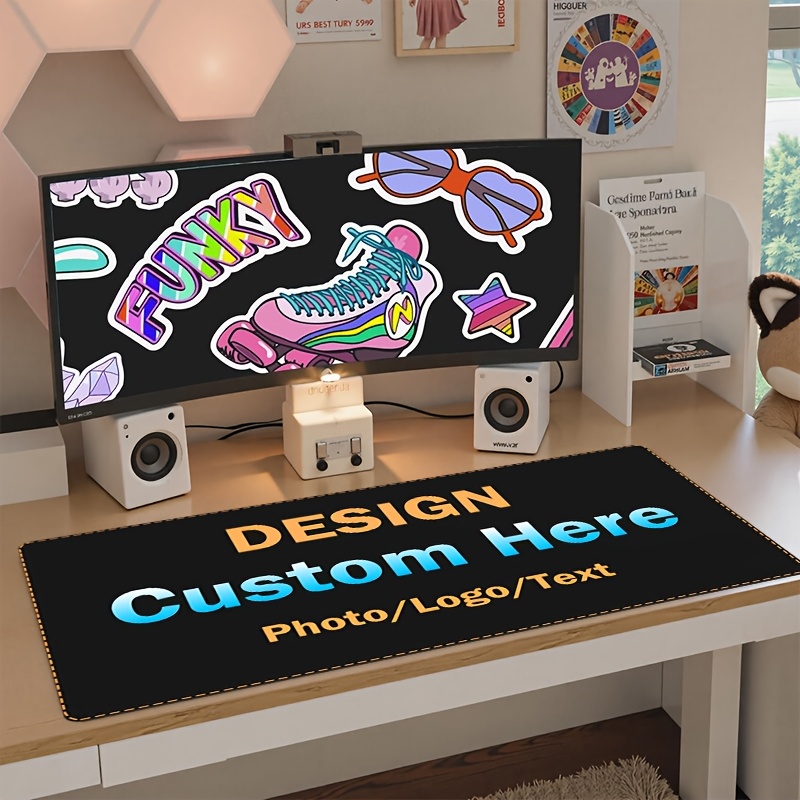 Home Office Logo - Personalizowana podkładka pod mysz z własnym