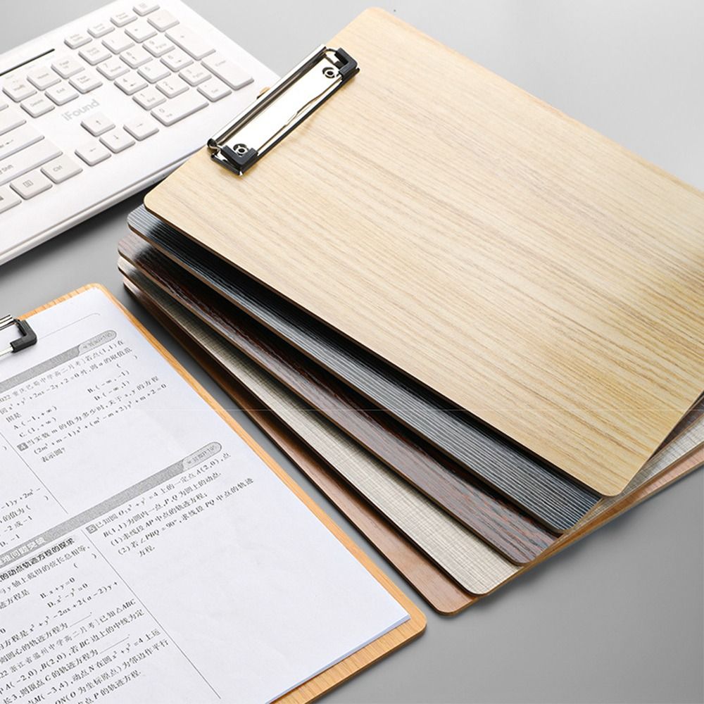Document Scanner Portable - Przenośna Drewniana Podkładka A4 z Twardą