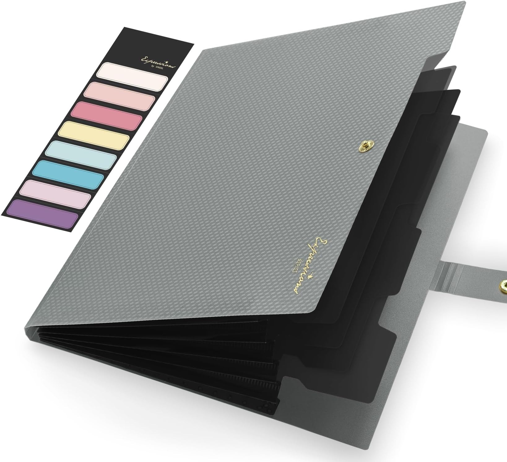 Document Scanner Portable - Rozszerzana teczka na dokumenty, 5 kieszonkowych