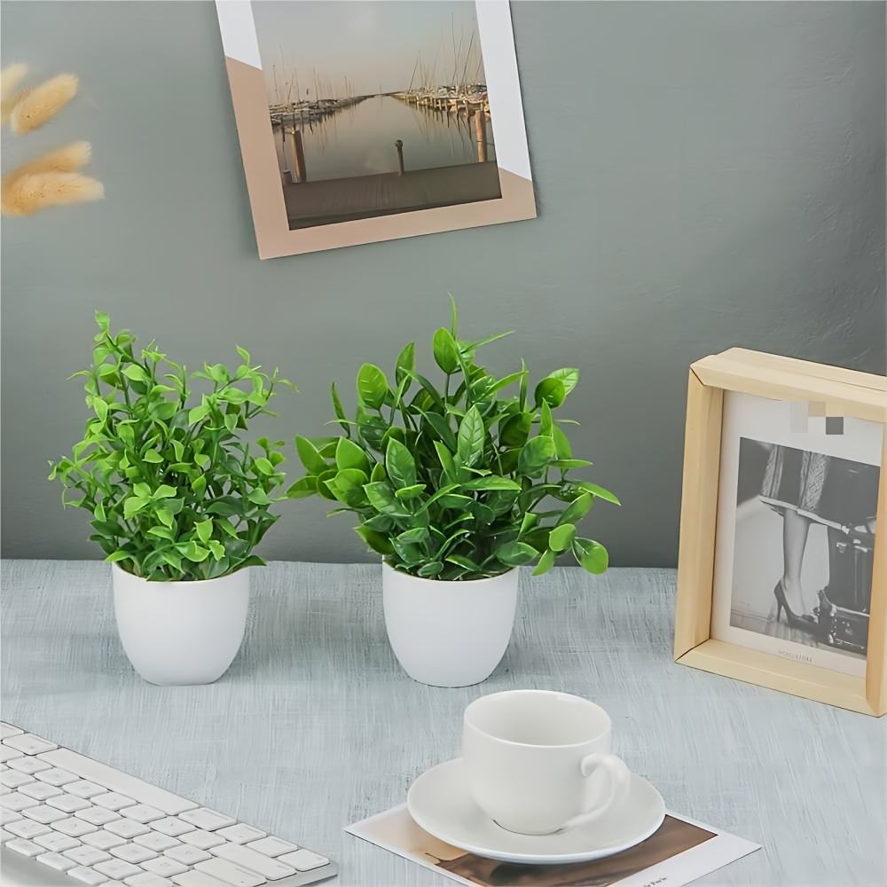 1/4/6 szt. Mini sztuczne rośli – Home Office Layout recenzja i cena