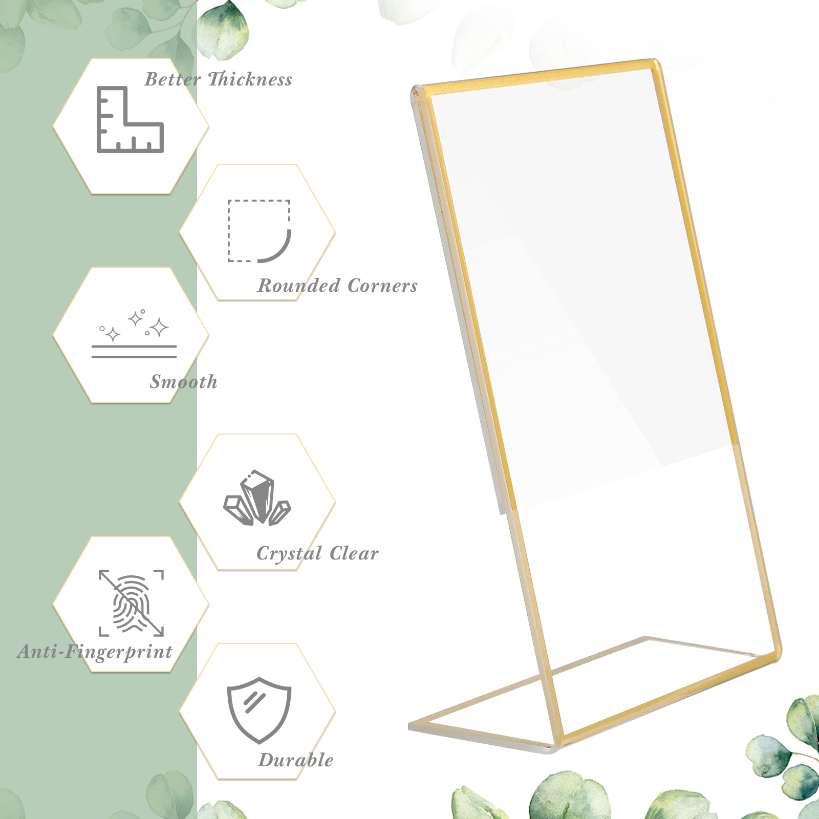 Złota ramka Akrylowy stojak na – Document Holder Stand recenzja i cena