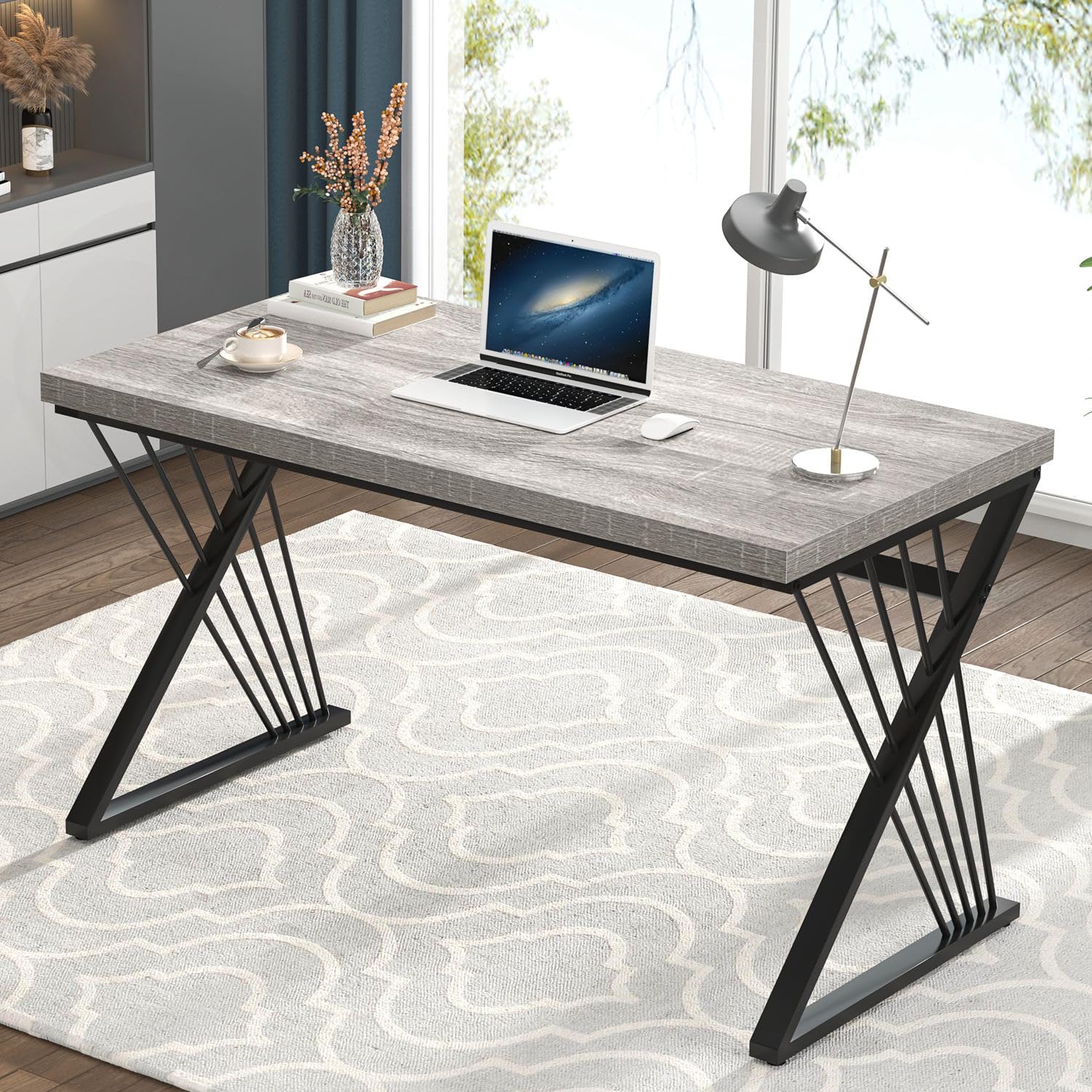 Rustykalny biurko komputerowe  – Home Office Work Table recenzja i cena