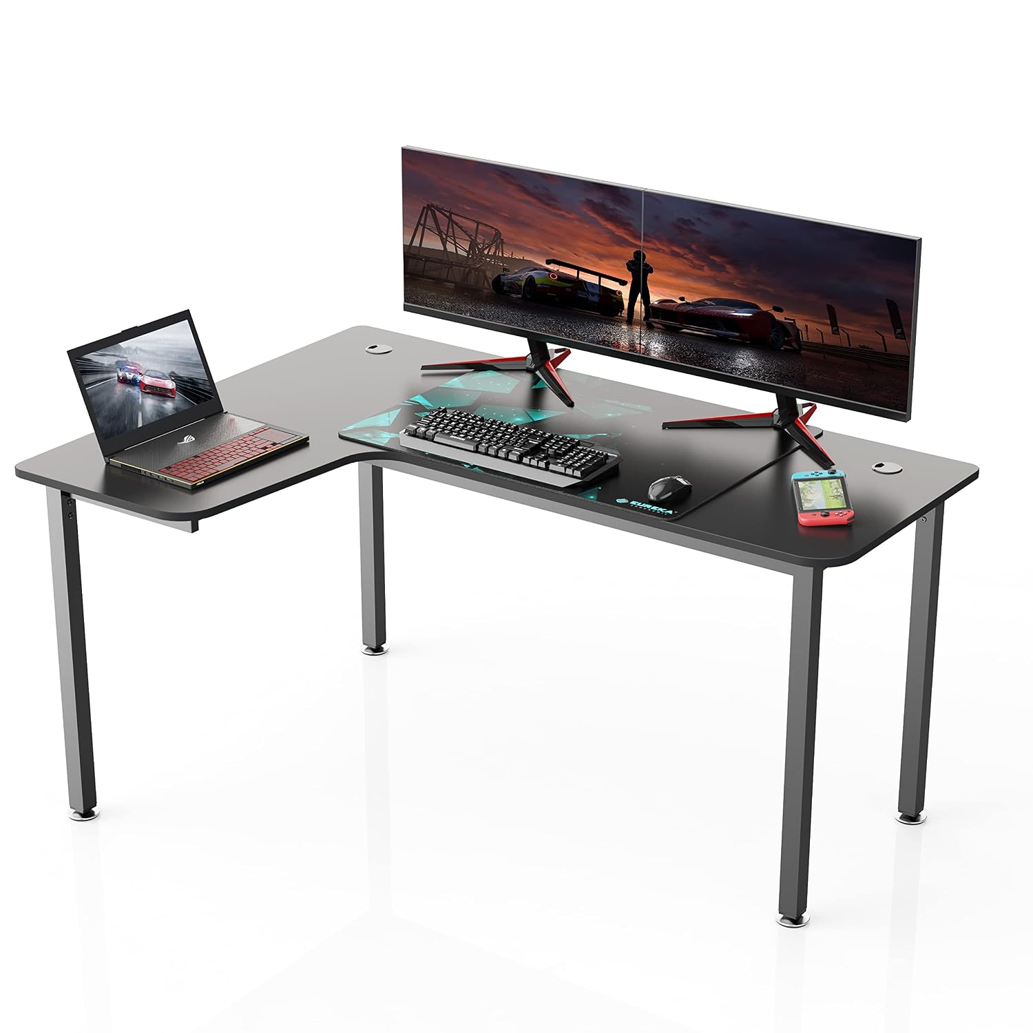 Biurko narożne w kształcie lit – Home Office Work Table recenzja i cena