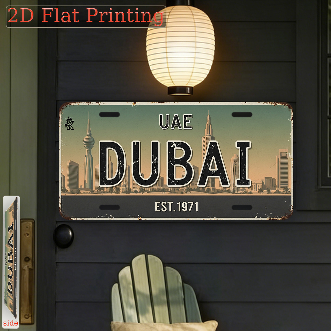 Tablica Rejestracyjna Dubaj ZE – Home Office Dubai recenzja i cena